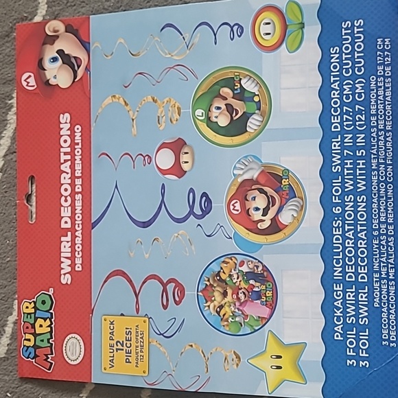 Super Mario Birthday Decorations - Picture 6 of 7
